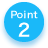 point B